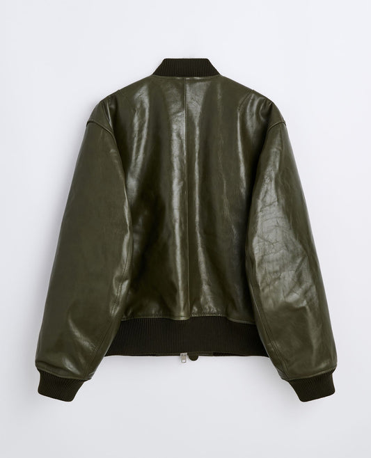 LEATHER FLIGHT JACKET