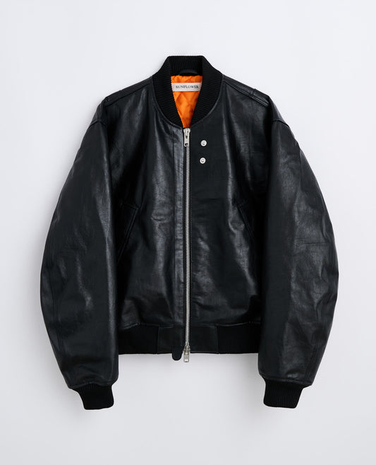 LEATHER FLIGHT JACKET