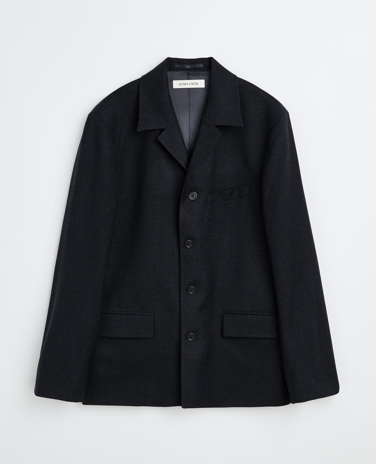 4 BUTTON BLAZER TROPICAL WOOL