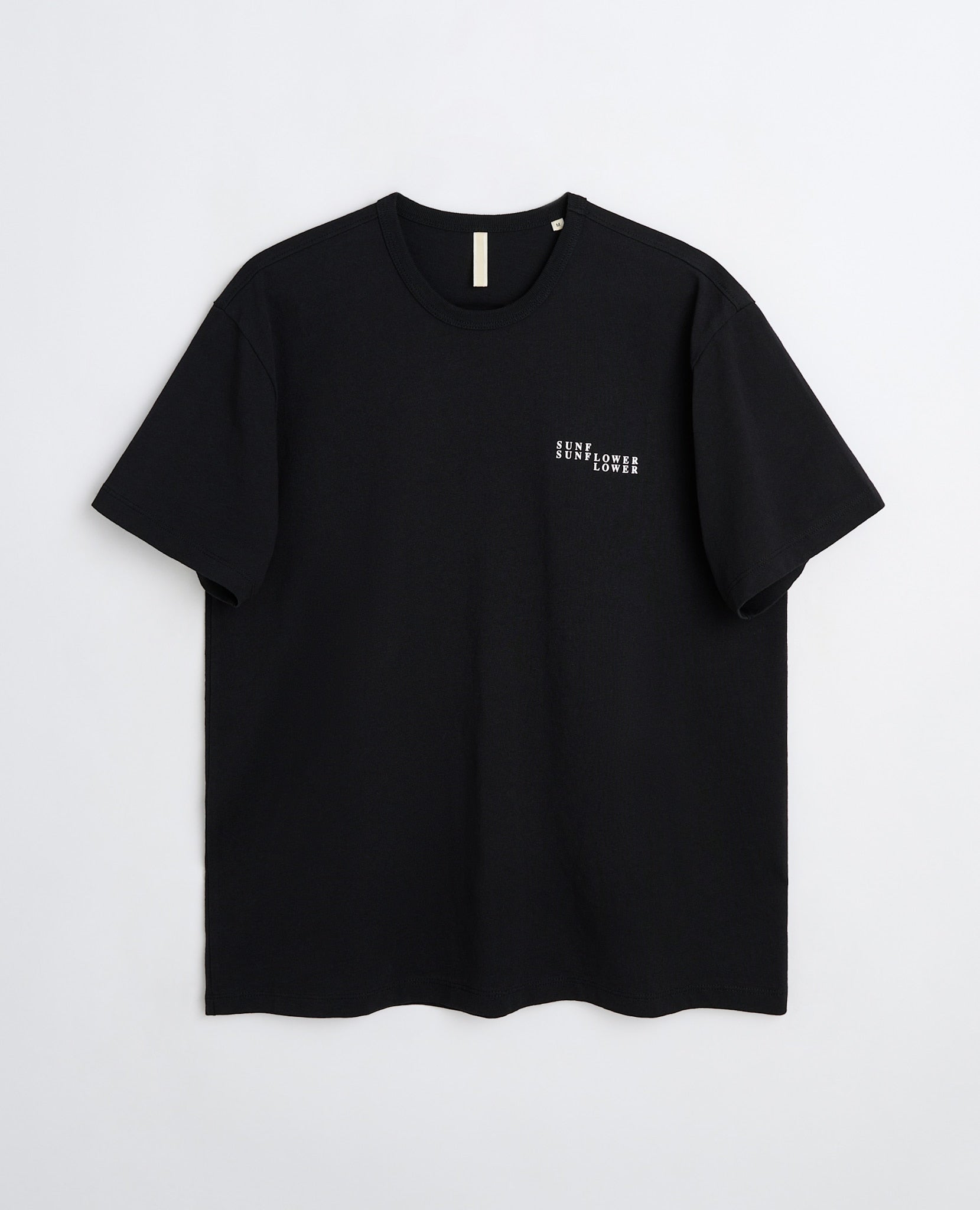 Sunflower Jagger Black T-Shirt SUNFLOWER in TEE JAGGER BLACK 