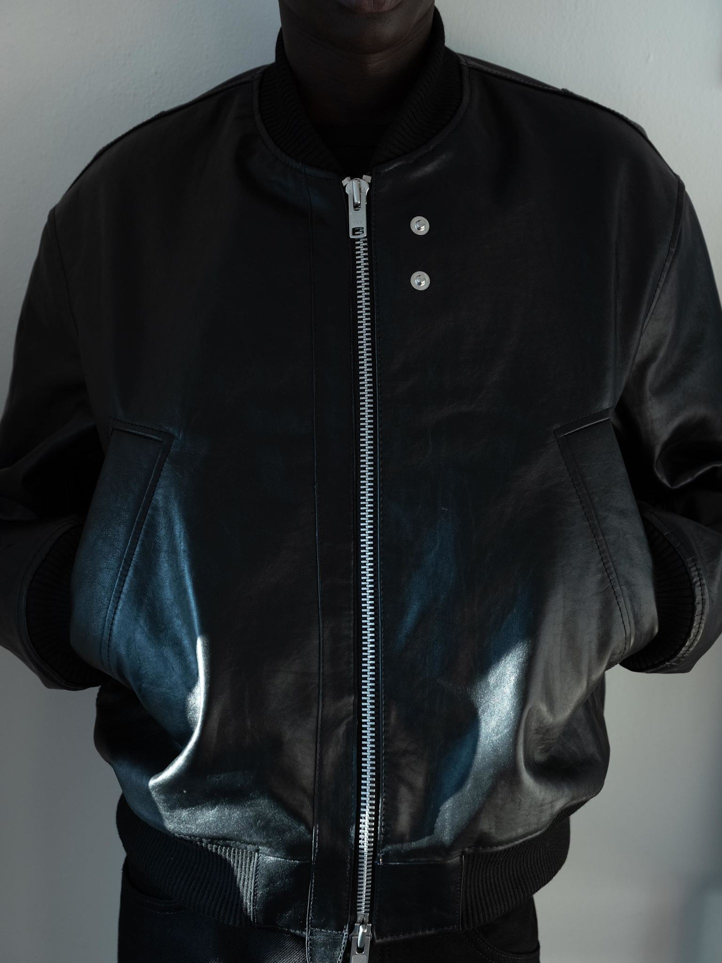 LEATHER FLIGHT JACKET