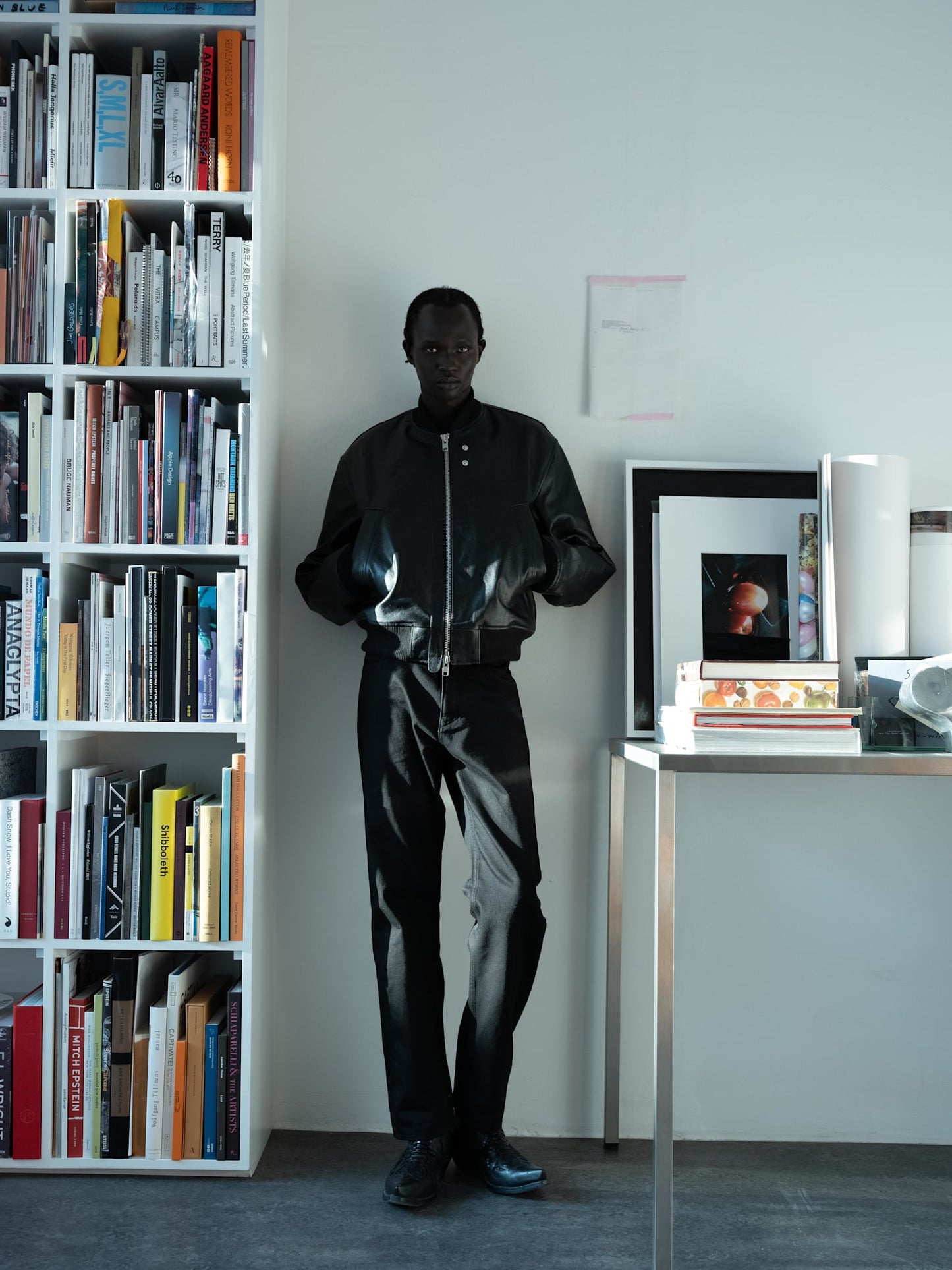 LEATHER FLIGHT JACKET