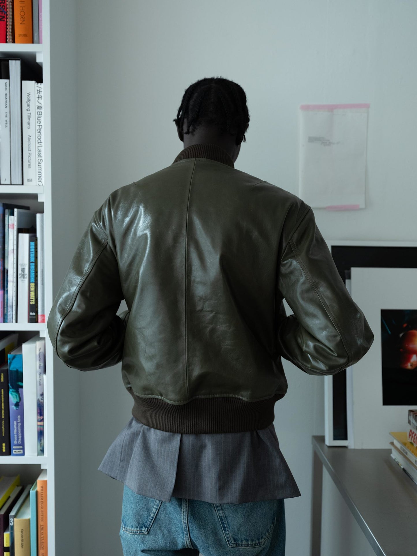 LEATHER FLIGHT JACKET