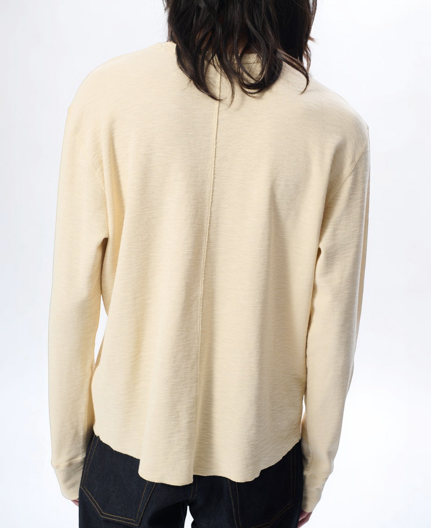 WAFFLE TEE LS