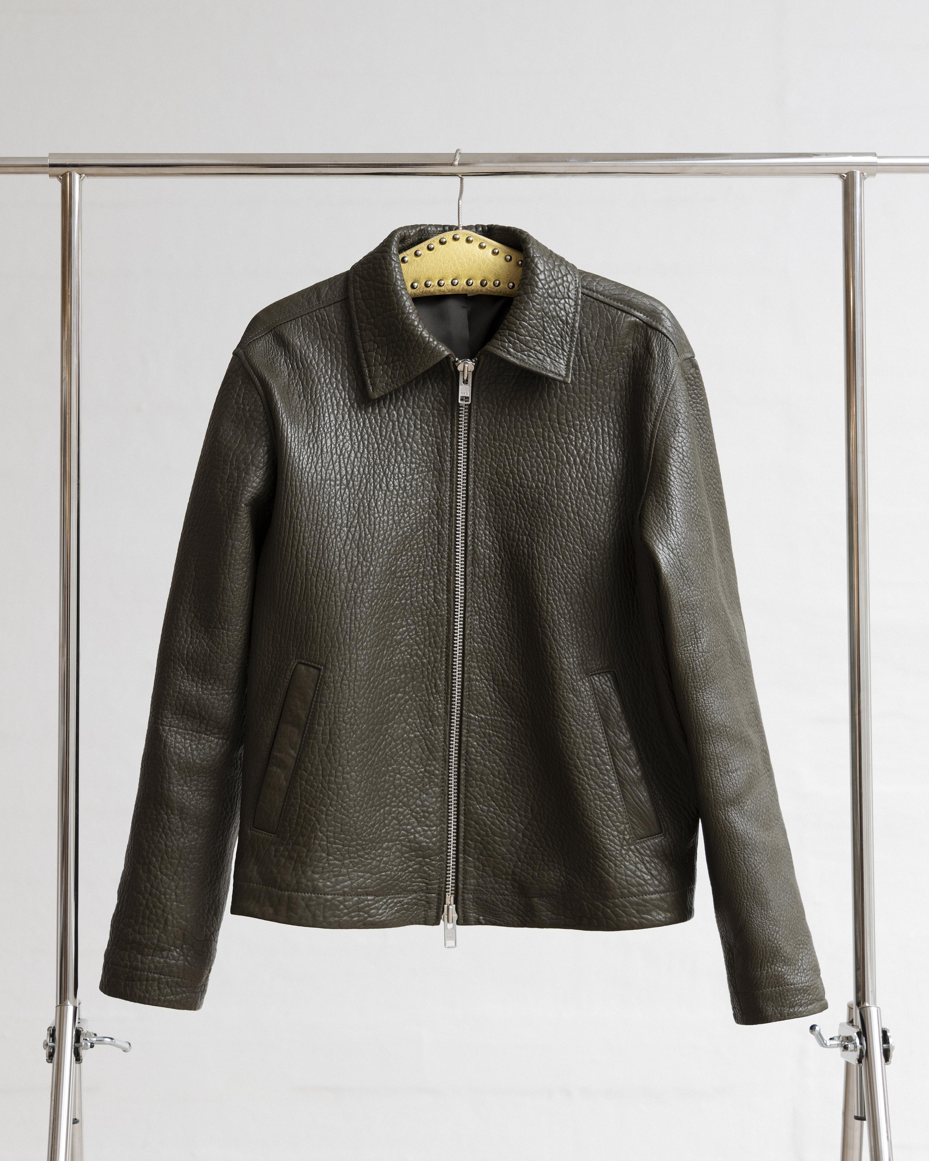 SHORT LEATHER JACKET – Sunflower