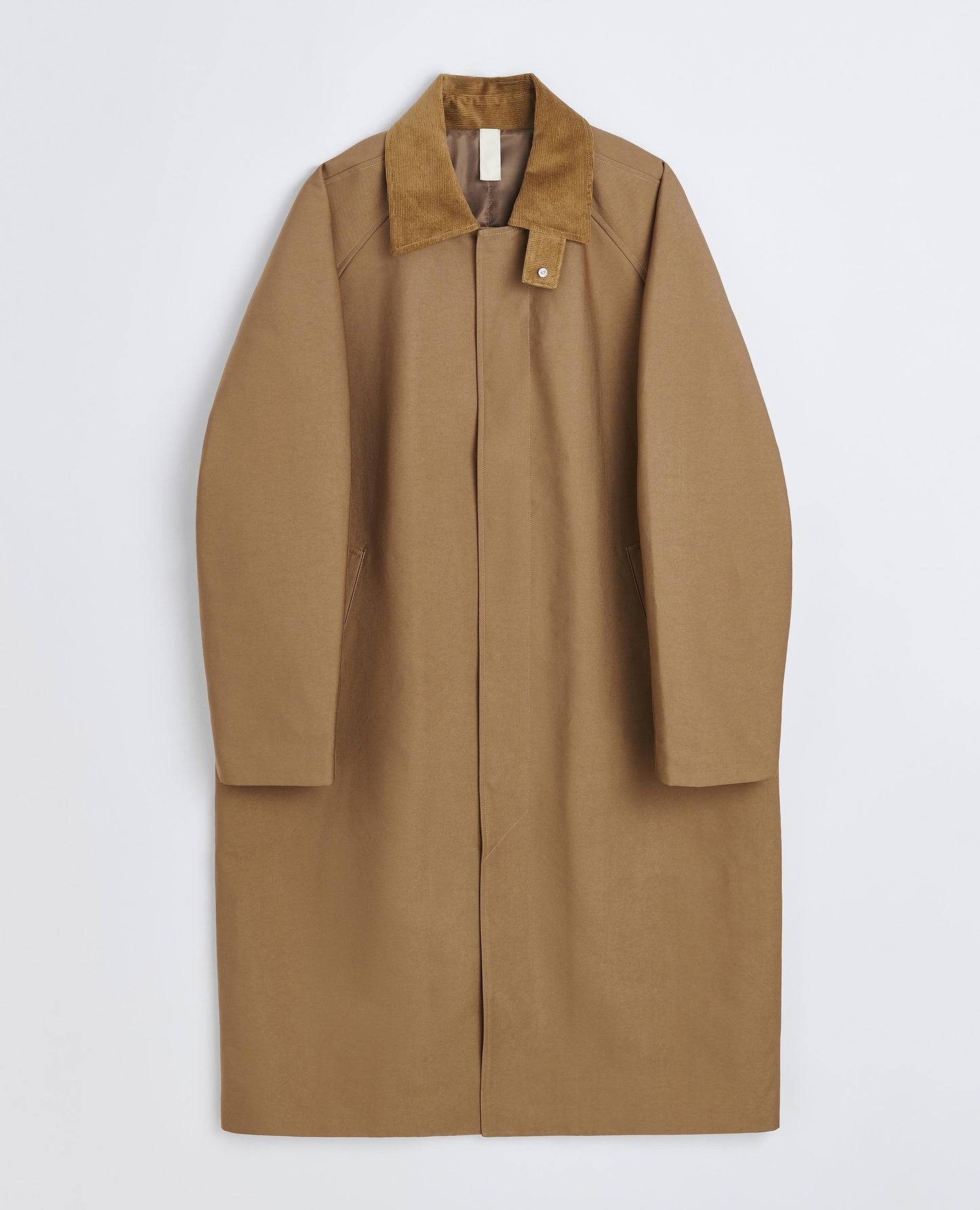 RAGLAN COAT . SAND