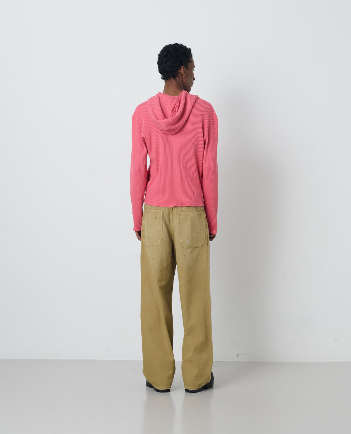 RIB ZIP SWEAT