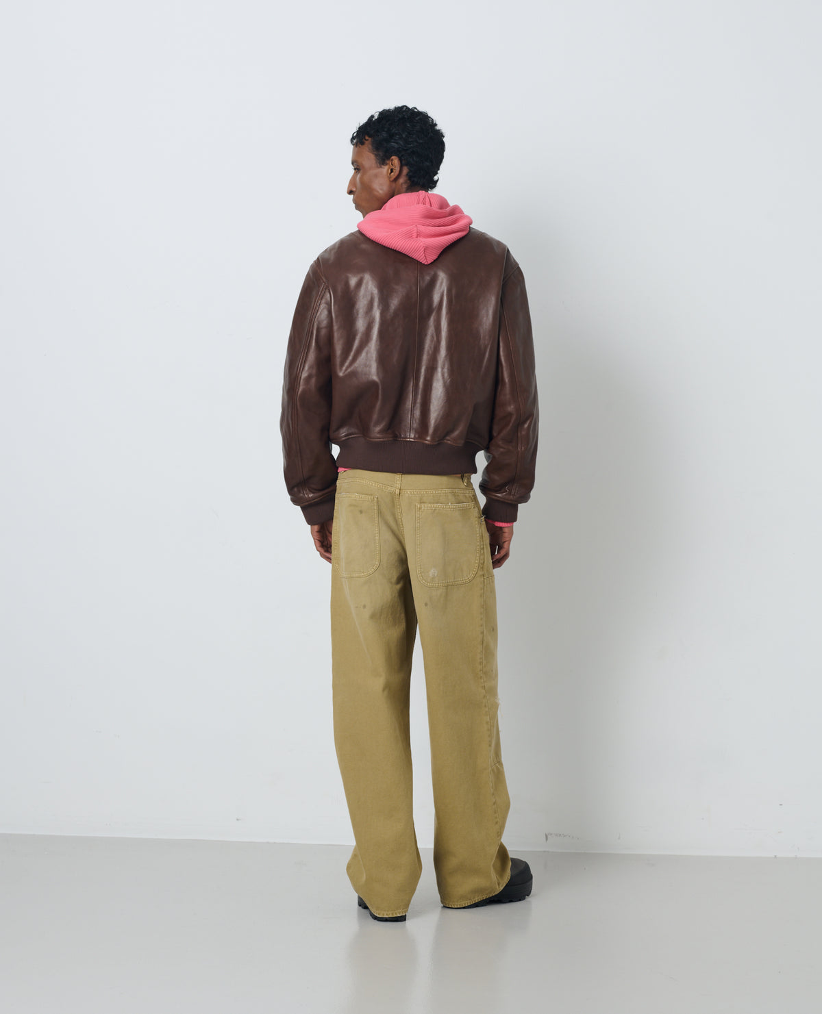 LEATHER FLIGHT JACKET