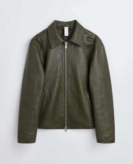 SHORT LEATHER JACKET