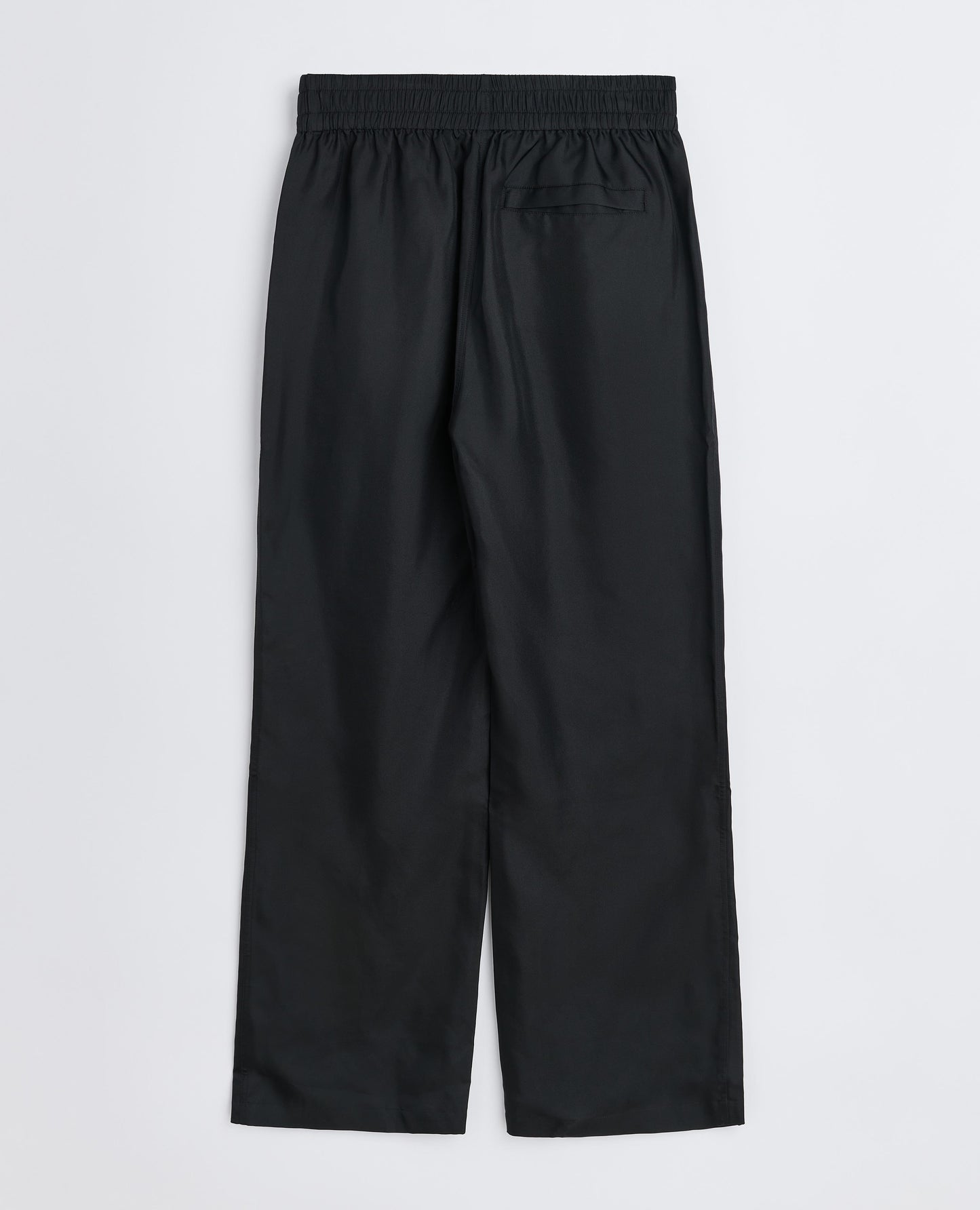 SILK PANT . BLACK