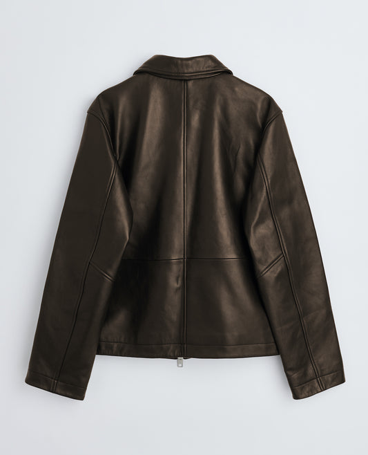 SHORT LEATHER JACKET