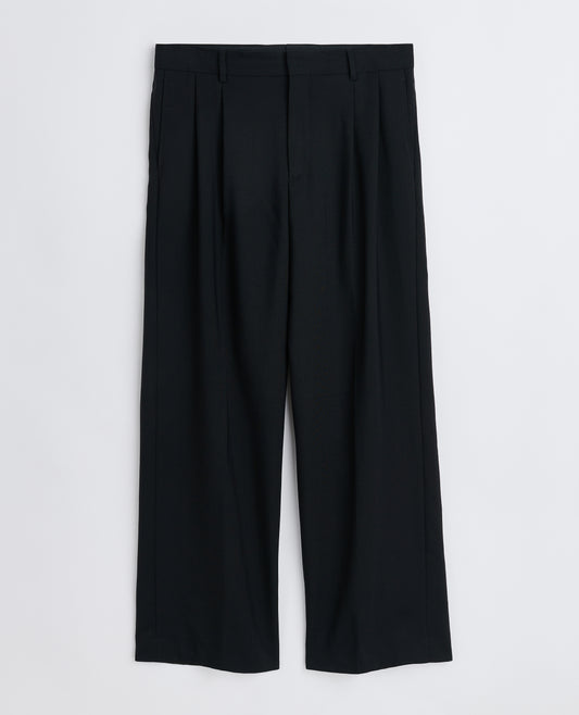 WIDE PLEATED TROUSER