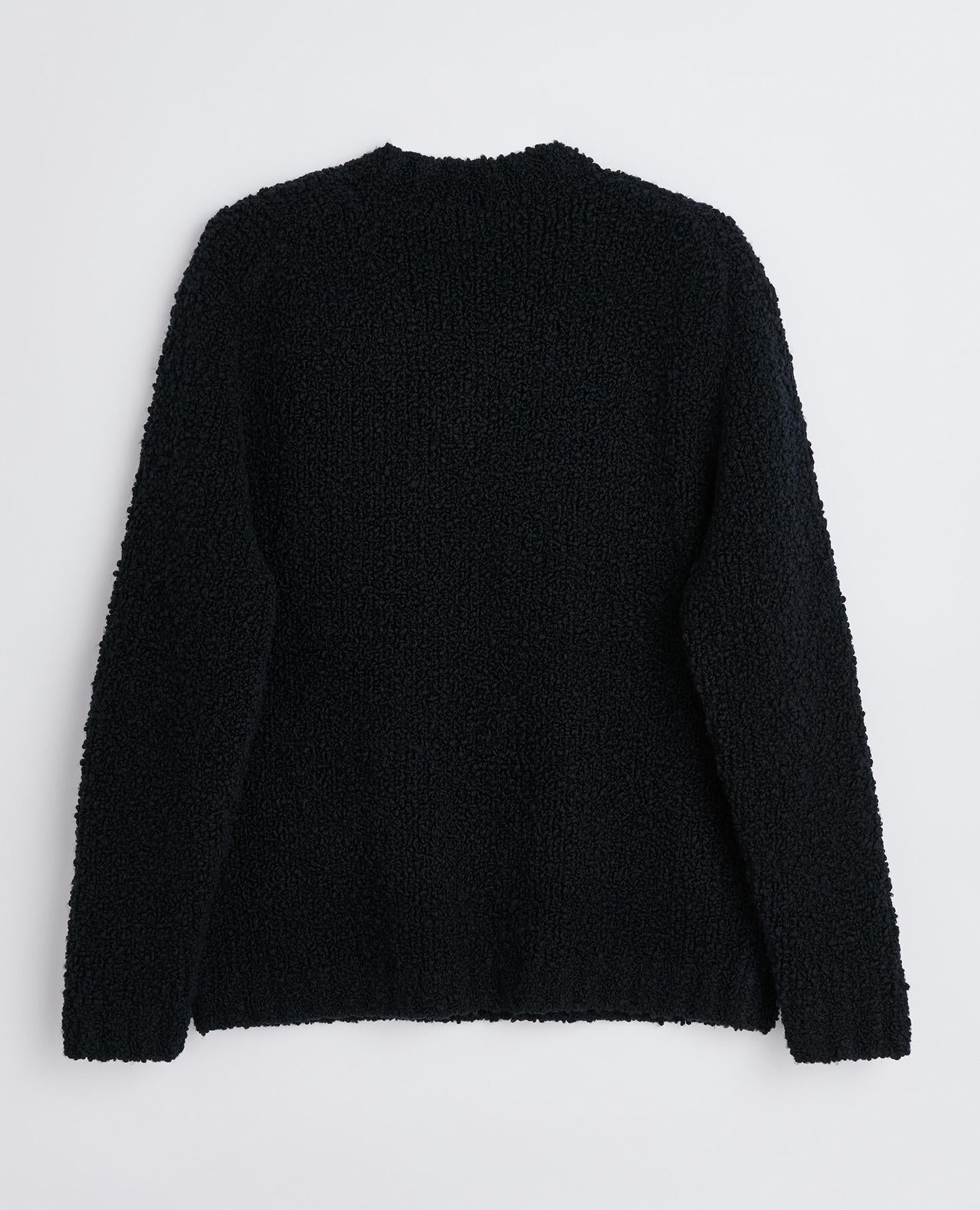 ASKE SWEATER . BLACK