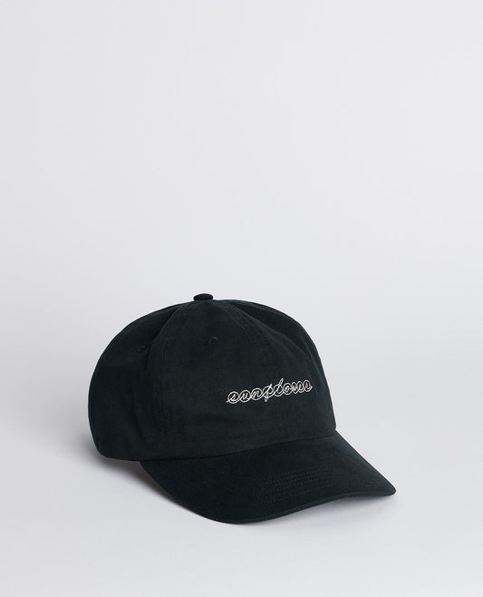 DAD TWILL CAP . BLACK