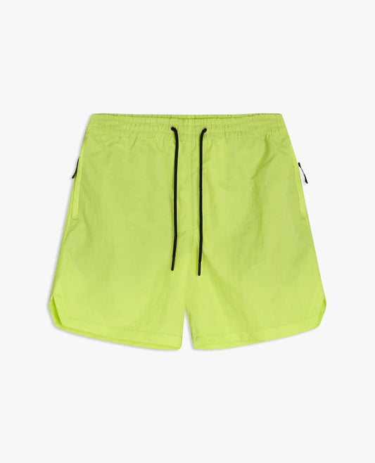 MIKE SHORTS . NEON YELLOW