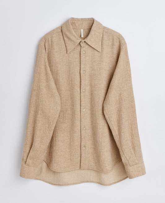 PLEASE SHIRT . BEIGE