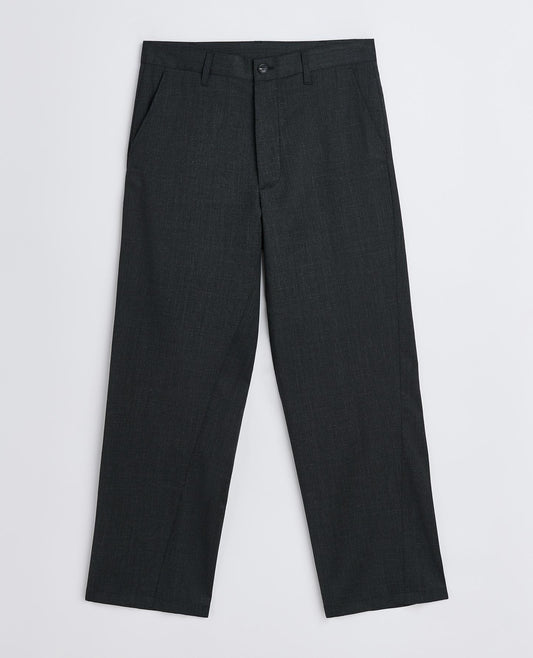 WIDE TWIST TROUSER . ANTRACITE